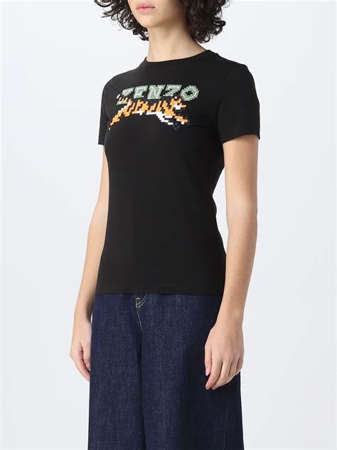 Kenzo T Shirt For Woman Black Kenzo T Shirt Fd52ts0124sg Online At