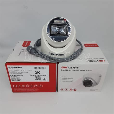 Jual Kamera CCTV Hikvision 5MP Built In Mic Indoor 2CE76K0T LPFS 3K