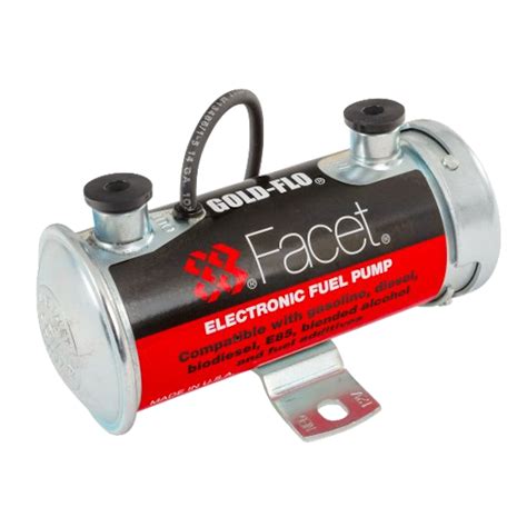 Facet Red Top Cylindrical Fuel Pump