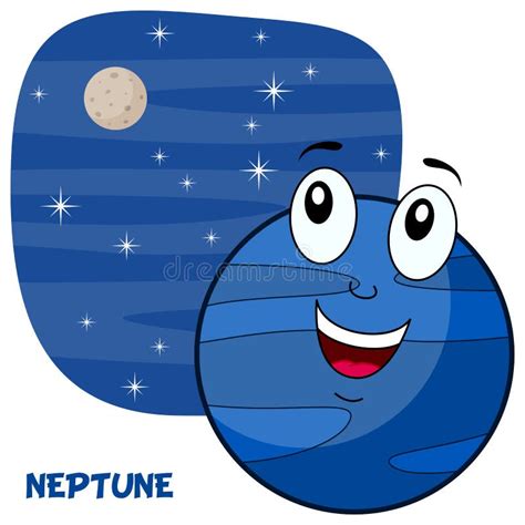 Cartoon Neptune