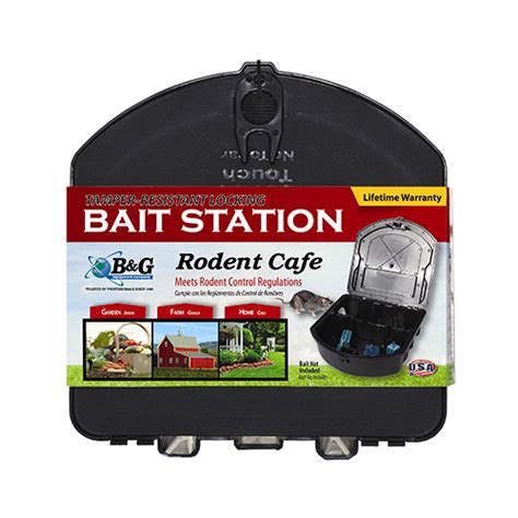 B&G EQUIPMENT 25000261 Rodent Bait Station