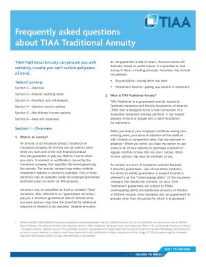 Fillable Online About Tiaa Traditional Annuity Fax Email Print Pdffiller