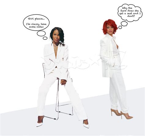 Aaliyah And Rihanna In White By Skibop On Deviantart