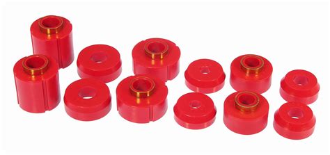 Prothane Body Cab Mounts 12 Bushing Kit Red For 1983 1997 Ford Ranger