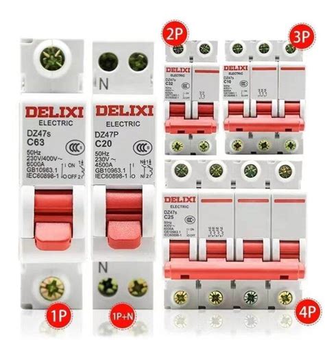 Original Delixi Dz S Air Switch Circuit Breaker Home Dz Total