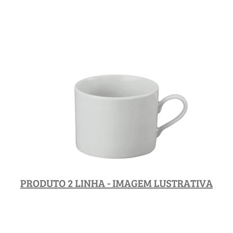 Xicara Chá 200ml Porcelana Schmidt Mod Brasilia 2º LINHA 228 SCHMIDT