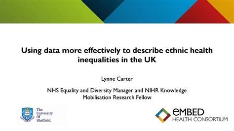 Using Data More Effectively To Describe Ethnic Health Inequalities In