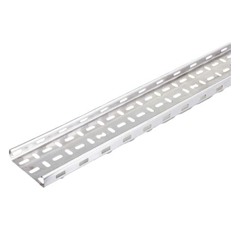 Swifts 100mm Stainless Steel Return Flange Medium Duty Cable Tray 25mm