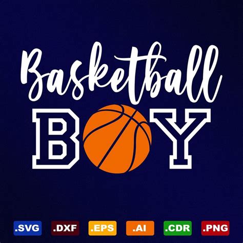 Basketball Boy Svg Dxf Eps Ai Cdr Vector Files For Etsy Dxf Eps