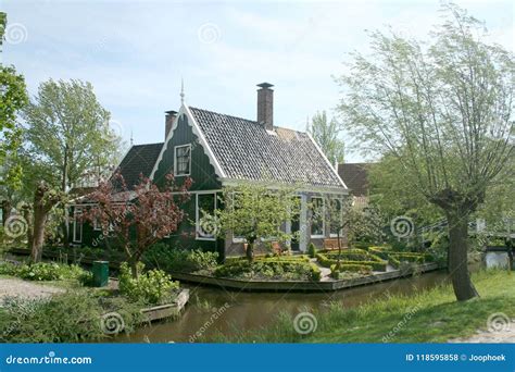 Museo Del Aire Abierto El Zaanse Schans Foto De Archivo Editorial