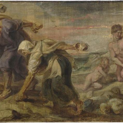 Deucalion And Pyrrha (Peter Paul Rubens) | Jben Arts