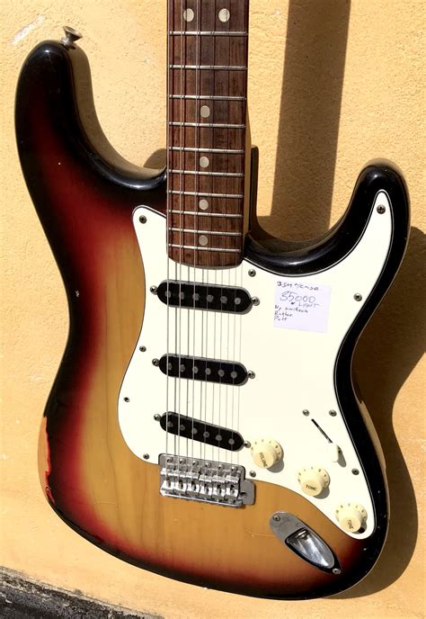 Fender Stratocaster Sunburst Guitar For Sale Halkans Rockhouse