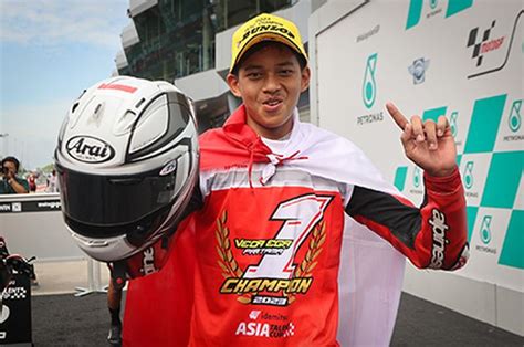 Veda Ega Pratama Hebat Di Asia Talent Cup 2023 Terbanyak Menang