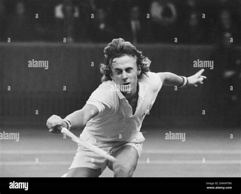 Stockholm File Tennis Player Bjorn Borg Seen In Action During