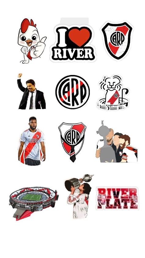 River Plate En Pegatinas Imprimibles Pegatinas Imprimibles