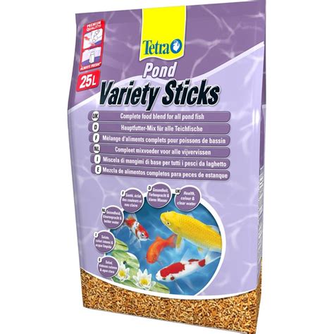 Корм Tetra Pond Variety Sticks 25л (мешок) - Torg-Russia.ru