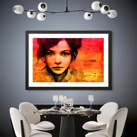 SAD EYES Girl Feeling Sad Art Print From Original Painting - Etsy