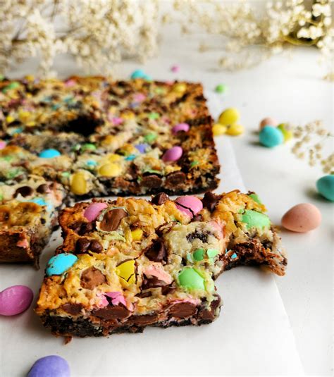 Easter Magic Cookie Bars - Jessie Bakes Treats