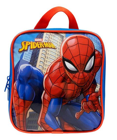 Mochila Rodinhas Lancheira Spider Man Homem Aranha Infantil Escolar