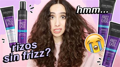 JOHN FRIEDA DREAM CURLS RIZOS DEFINIDOS SIN FRIZZ Reseña y Rutina