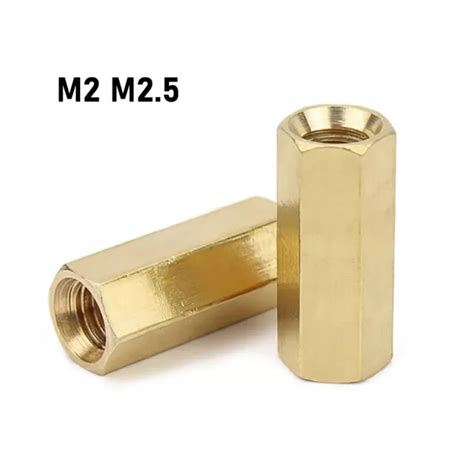 M M Brass Hex Female Female Spacers Standoff Pcb Pillar Studs