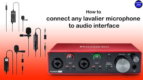 How To Connect Any Lavalier Microphone To Audio Interface Youtube