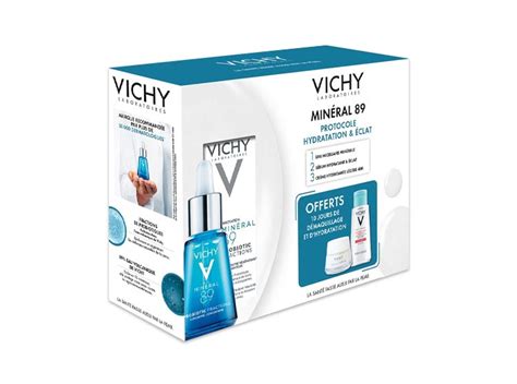 Vichy Coffret Mineral 89 Probiotic Fractions Hydratation Pharmacie En