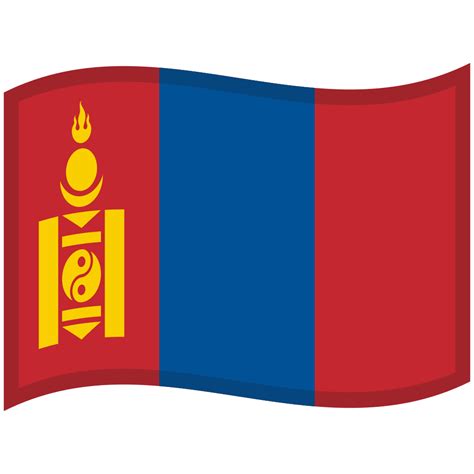 🇲🇳 Flag: Mongolia Emoji, MN Flag Emoji