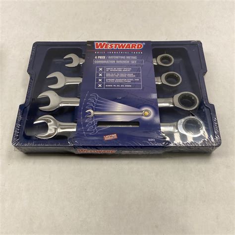 Westward 4pc. Metric Ratcheting Wrench Set, 1LCF3 - Shop - Tool Swapper