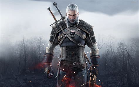 Wiedzmin 3 Dziki Gon The Witcher 3 Wild Hunt 002 Geralt Tapety Na