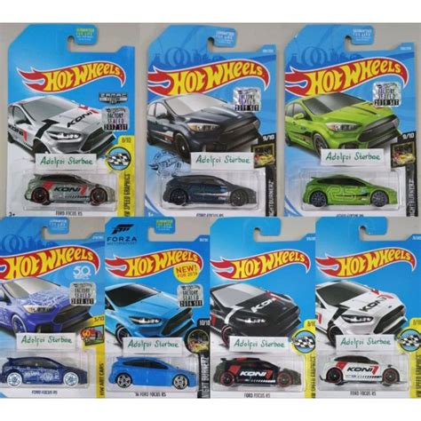 Jual Hotwheels Hot Wheels Ford Focus Rs Forza Motorsport Night Burnerz Factory Sealed Hw Art