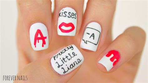 Pretty Little Liars Nails Youtube