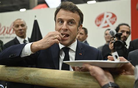 Cinq Infos Dans Le R Tro Macron Au Salon De L Agriculture L Affaire