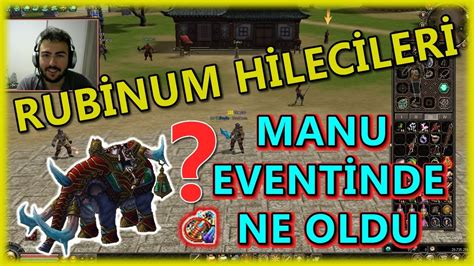 RUBİNUM HİLECİLERİ MANU EVENTİ Metin2 RUBİNUM Bölüm 4 YouTube