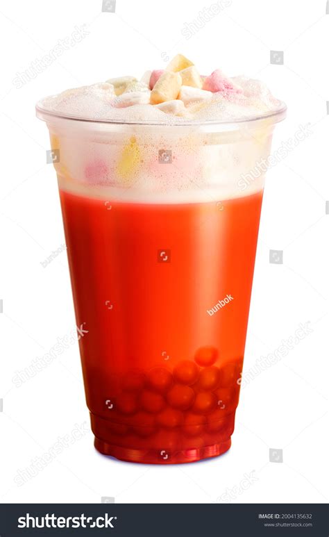 Milk Tea Layer Milk Cheese Foam Stock Photo 2004135632 | Shutterstock