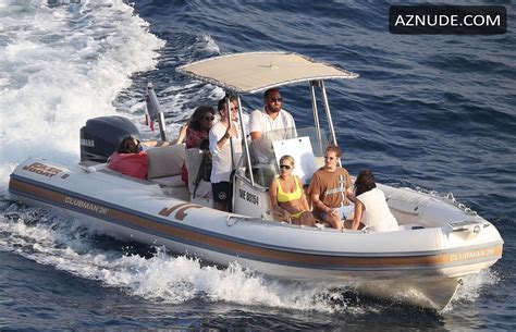 Rita Ora Sexy In Yellow Bikini In The South Of France AZNude