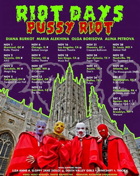 Pussy Riot Brings Multimedia Punk Protest Riot Days To 22 North