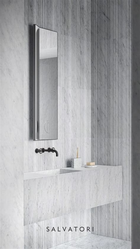 Modern Carrara Marble Bathroom Ideas Progettazione Bagno Stile Bagno