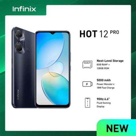 Promo Infinix Hot Pro NFC GB GB Unisoc T IPS LCD Hz Gaming Display