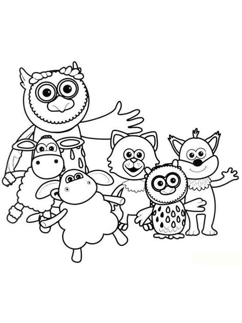 Timmy Time coloring pages