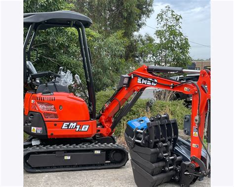 Tonne Excavator Yanmar Engine Pilot Side Controls Expandable