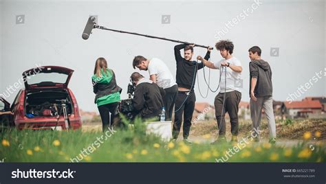 Behind Scene Film Crew Team Filming Stock Photo 665221789 | Shutterstock