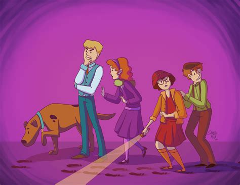 Scooby Doo Gang by fireflysquidink on DeviantArt