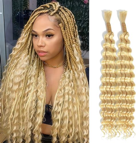 Amazon Bulk Human Hair For Braiding Wet And Wavy Micro Braiding