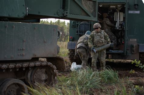 Task Force Marne Paladin Crews Provide Artillery Support During