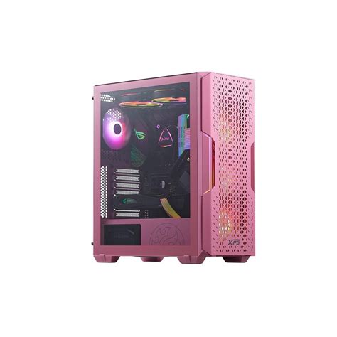 Gabinete Gamer Xpg Starker Air Pink Mid Tower Submarino