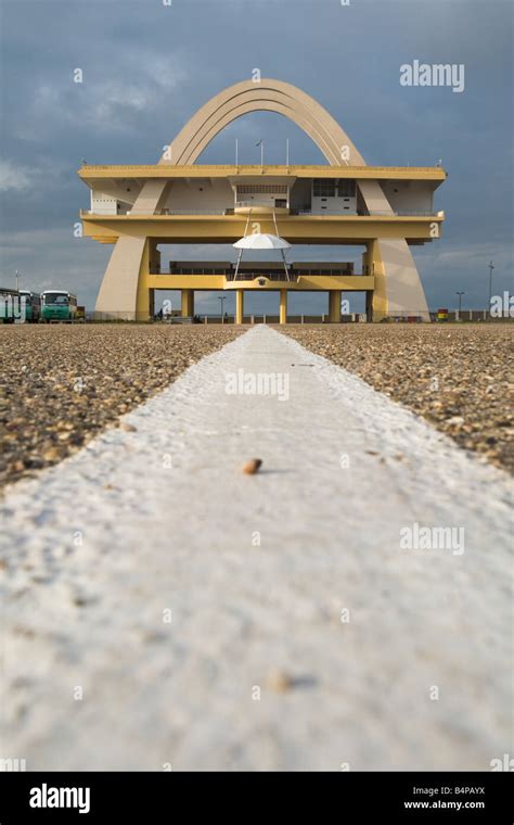 View Of Independence Square In Accra Ghana Stock Photo Alamy