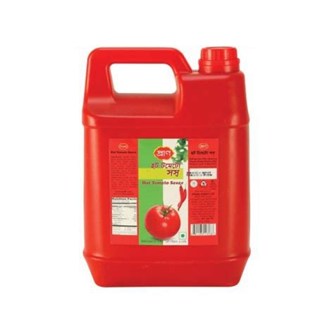 Pran Hot Tomato Sauce 5 Kg Daraz Bd