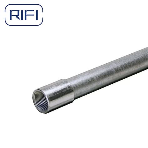 Hot Dipped Galvanized Steel Pipe Electrical Galvanized Conduit Rigid Metal Conduit