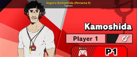 suguru kamoshida persona  mod  super smash bros ultimate ssbu mods